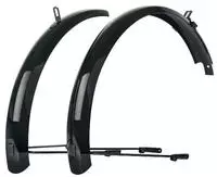 "SKS Schutzblechset Bluemels Basic 26" 53mm, schwarz, schwarz (1 Set)"
