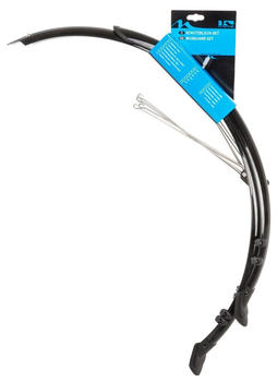 M-Wave Mud Max Flex 20" Mudguard Set Schwarz 20"