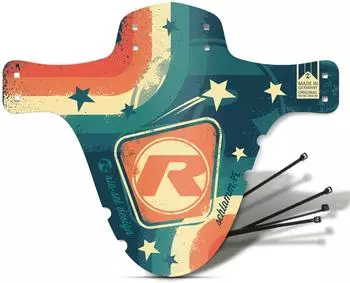 rie:sel design MTB Mudguard Schlamm:PE Trail & Enduro Fahrrad | 20-29 Zoll inkl. Kabelbinder Made in Germany