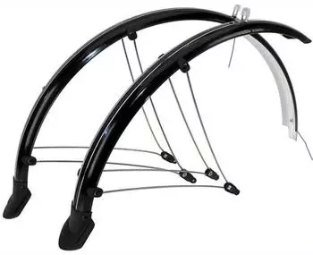 M-Wave Mud Max Flex Schutzblech-Set 20", Kunststoff, schwarz, 56mm