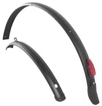SKS Schutzblechsatz 28" 45mm breit, schwarz matt