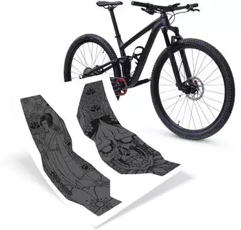 rie:sel design Fork:Tape 3000 Gabelschutzfolie matt, Japan Noir (T3-FK006)