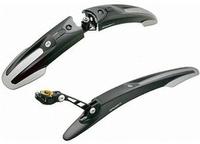 Topeak TC9619, Topeak Defender M1/m2 26'' Mudguard Set Schwarz 26'' - 650C Black