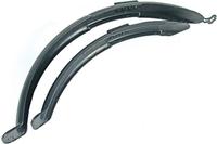 Hebie 0760 E Taipan Steckbleche 28'', ca. 40 mm, mit Spritzschutz, schwarz (1 Paar)