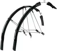 SKS 11311, SKS Raceblade Long Schutzblech Set VR+HR 28" schwarz