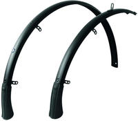 SKS 10433, SKS Bluemels Matt Schutzblech Set VR+HR schwarz