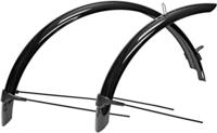 Bbb 2921134028, Bbb Cityguard Mudguard Set Silber 28'' Black