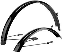 "SKS Schutzblechset Bluemels Basic 24" 53mm, schwarz, schwarz (1 Set)"