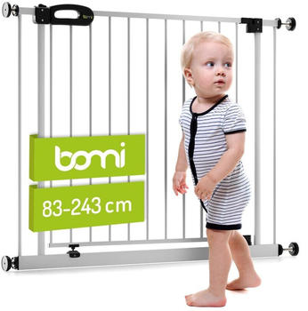 Bomi Treppengitter Merle XXL 135-143 cm weiß