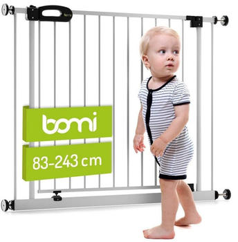 Bomi Tür- und Treppenschutzgitter Merle XXL 85-243 cm weiß