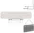 Lionelo Tragbares Bettschutzgitter Lora XL 45-150cm weiß