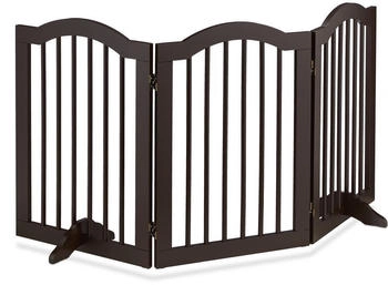Relaxdays Braunes Absperrgitter 70 cm hoch Relaxdays Braunes Absperrgitter 70 cm hoch