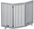 Relaxdays Graues Absperrgitter 92 cm