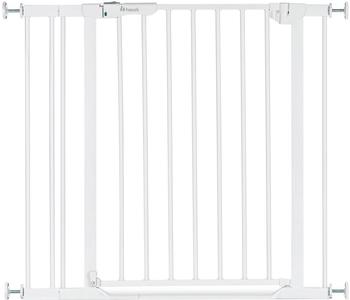 Hauck Türschutzgitter inkl. Verlängerung Clear Step Autoclose 2 Set + 9 cm White