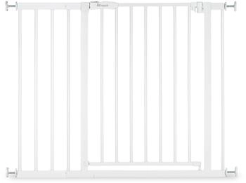 Hauck Türschutzgitter / Treppenschutzgitter Open N Stop 2 (75-80 cm) inkl. 21 cm Verlängerung White