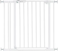 Hauck T&uuml;rschutzgitter "Clear Step Set 2 inklusive Verl&auml;ngerung 9 cm, White"...