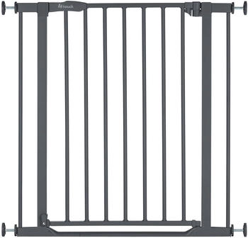 Hauck T&uuml;rschutzgitter / Treppenschutzgitter Clear Step 2 (75-80 cm) - Dark Grey