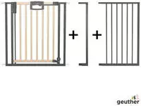 Geuther T&uuml;rschutzgitter Easylock Plus | Treppenschutzgitter ohne Bohren Breite