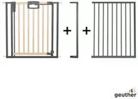 Geuther T&uuml;rschutzgitter Easylock Plus | Treppenschutzgitter ohne Bohren Breite