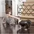Relaxdays Hundeabsperrgitter ausziehbar bis 96cm, 48,5-60cm hoch, Bambus, braun (10045283)