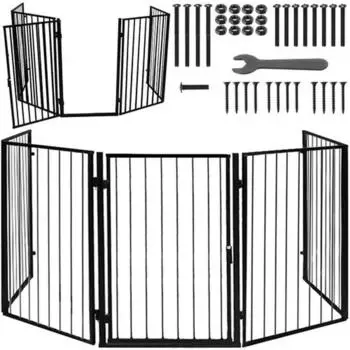 Iso Trade Fireplace Safety Guard 5 Panels