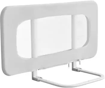 VEVOR Kinderbettgitter 80cm, höhenverstellbar 45-67cm, Oxford-Stoff