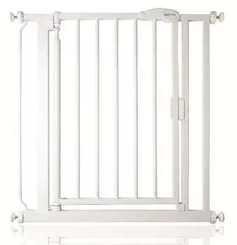 Safetots Selbstschließendes Treppengitter, schmal, 68,5-75cm, weiß (ST-STNASC01)