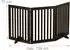 Relaxdays Absperrgitter klappbar, freistehend, 70x154cm, braun (10036757_1088)