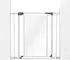 Dreambaby Sicherheitsgitter mit transparentem Panel, 76-81cm, weiß (G9327)