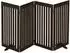 Relaxdays Schutzgitter faltbar 92x205cm, braun (10036758_1089)