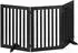 Relaxdays Absperrgitter faltbar, 3 Paneele, 92x154cm, MDF, schwarz (10036756_1088)