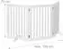 Relaxdays Schutzgitter faltbar, MDF, weiß, 70x154cm (10027512_1088)
