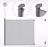 Moby-System Safeguard Treppenschutzgitter ausziehbar 140cm, grau