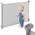 Moby-System STAIRSAFE Treppenschutzgitter ausziehbar 140cm Auto Lock grau