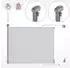 Moby-System STAIRSAFE Treppenschutzgitter ausziehbar 140cm Auto Lock grau