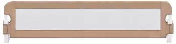 vidaXL Crib safety gate 180 x 42 cm brown