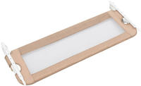 vidaXL Kleinkind-Bettschutzgitter Taupe 120x42 cm Polyester