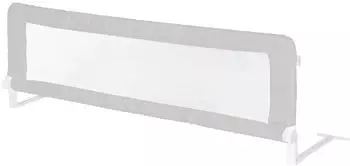 Roba Rausfallschutz 150 cm, klappbar, taupe, Mesh wei&szlig;