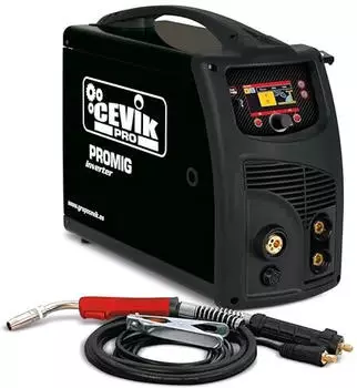 Cevik ProMIG200P Inverter-Schweißgerät FLUX/MIG/TIG/MMA 200A 230V LCD (CE-PROMIG200P)