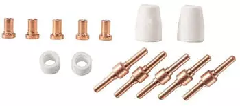 Scheppach PLC40 Plasmaschneider Zubeh&ouml;r-Set, 14 D&uuml;sen & Elektroden (7906600706)