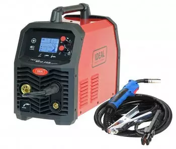 Ideal MIG/MAG WIG 3-in-1 Inverter Schweißgerät 200A Synergie (TMIG205LCDV2)