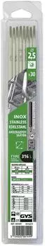 GYS Schwei&szlig;elektroden Inox 316L &Oslash;2,5mm, 30 St&uuml;ck (81499)