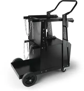 VEVOR Schwei&szlig;wagen 2 Ablagefl&auml;chen abschlie&szlig;barer Schrank 120kg