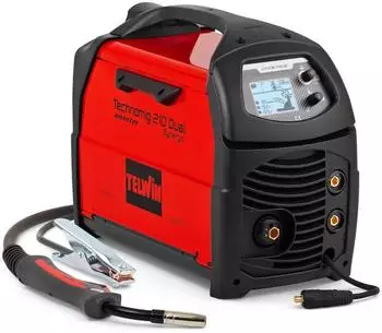 Telwin Technomig 210 Dual Synergic Multiprocess-Inverter-Schweißgerät MIG-MAG/FLUX/MMA/TIG (816231TEL)