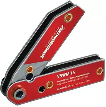 Schweisskraft VSWM 15 Schwei&szlig;winkelmagnet verstellbar 30&deg;&ndash;270&deg;, 15kg (1790051)