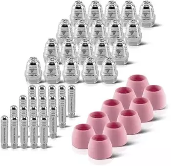Stahlwerk AG-60 Verschlei&szlig;teile-Set f&uuml;r Plasmaschneider, 50-teilig (5071)