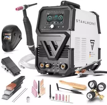 Stahlwerk AC/DC WIG 200 Puls Pro Touch IGBT-Inverter 200A (6883)