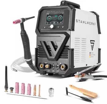 Stahlwerk AC/DC WIG 200 Puls Pro Touch IGBT-Inverter 200A (1180)