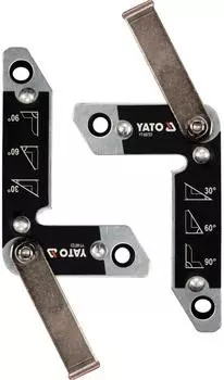 Yato Magnetische Schwei&szlig;halter 32kg, 2 St&uuml;ck (YT-08723)