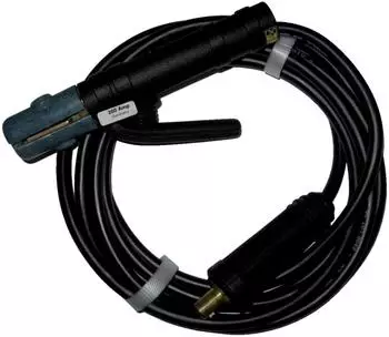 Fortis Schwei&szlig;kabel-Set mit E-Halter 5m, 200A, 10-25mm&sup2;, Gummi